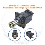 Řada BMV BMV-400-4-TD 400cc Hydraulický orbitální motor s přírubou se 4 šrouby, kuželovou hřídelí a portem BSP